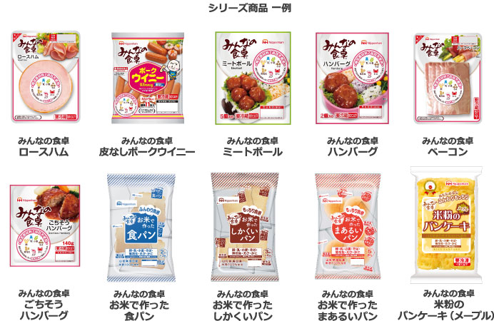シリーズ商品 一例