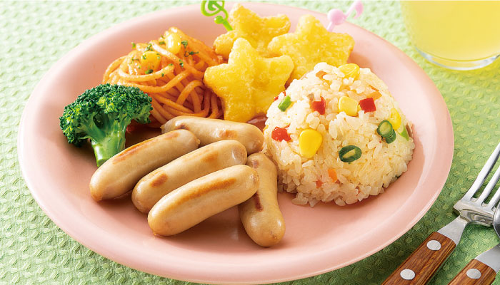 子どもが食べやすいちっちゃいサイズ