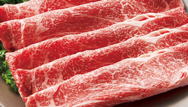 上等な肉質とうまみは、お米から