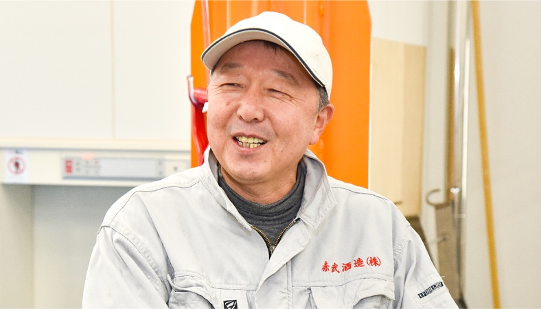 赤武酒造 代表取締役 古舘秀峰さん
