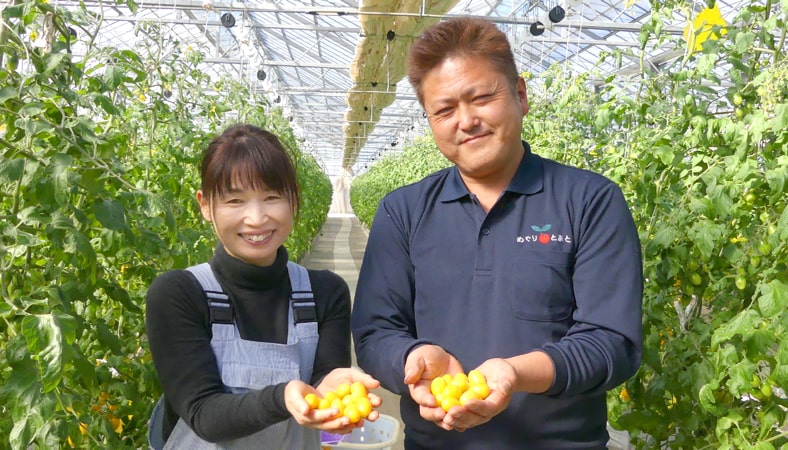 JA豊橋 伊藤 充治さん、めぐみさんご夫妻